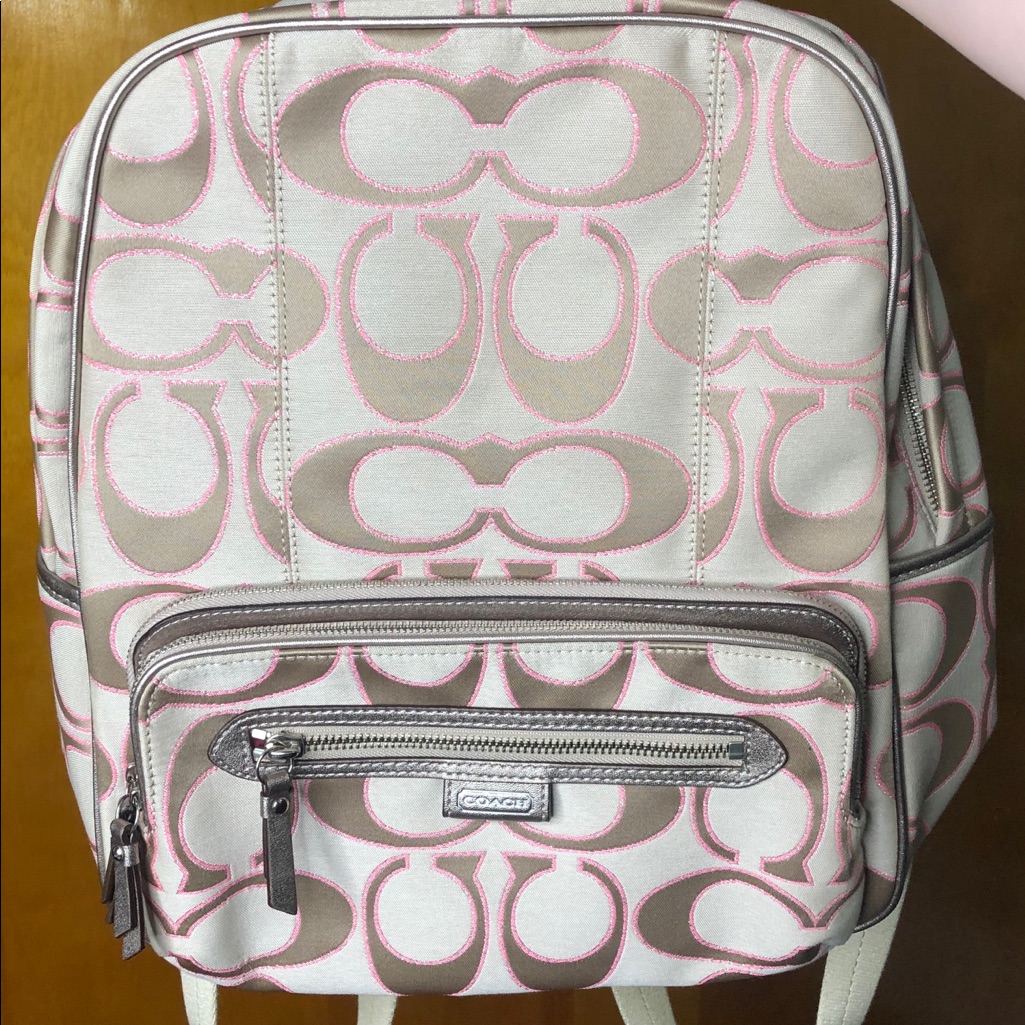 Coach Monogram Backpack